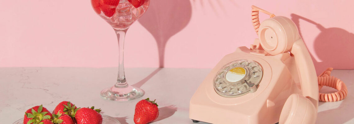 Téléphone rose